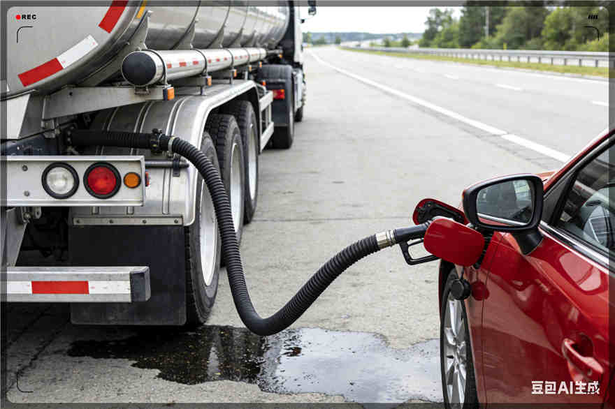 岐山汽车救援送水案例